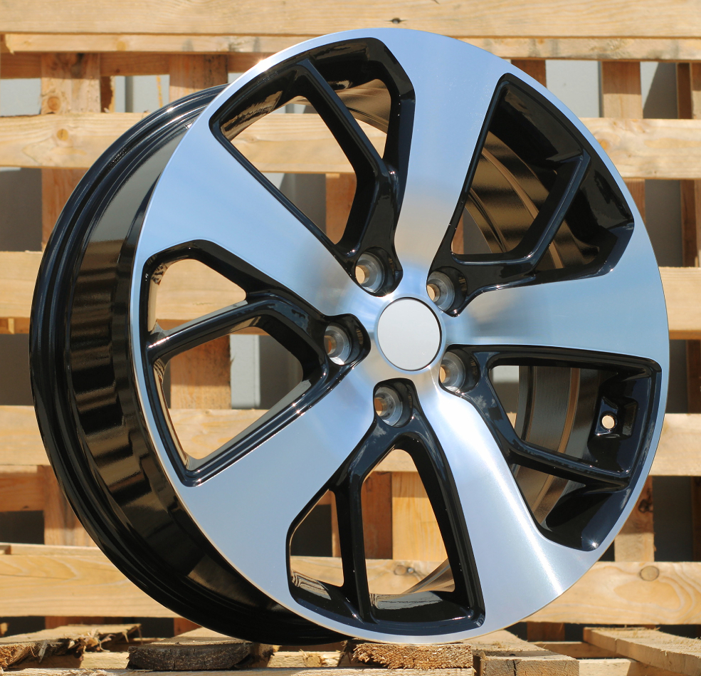 R18x7.5  5X114.3  ET  52.5  67.1  I5390  Black Polished (MB)  For KIA  (P1)