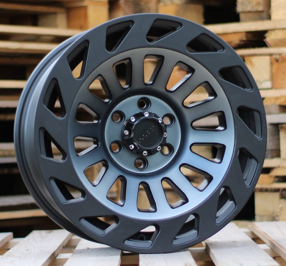R17x9  6X120  ET  20  66.9  H1006  Black Matt (BM)  For 4X4  (P1)