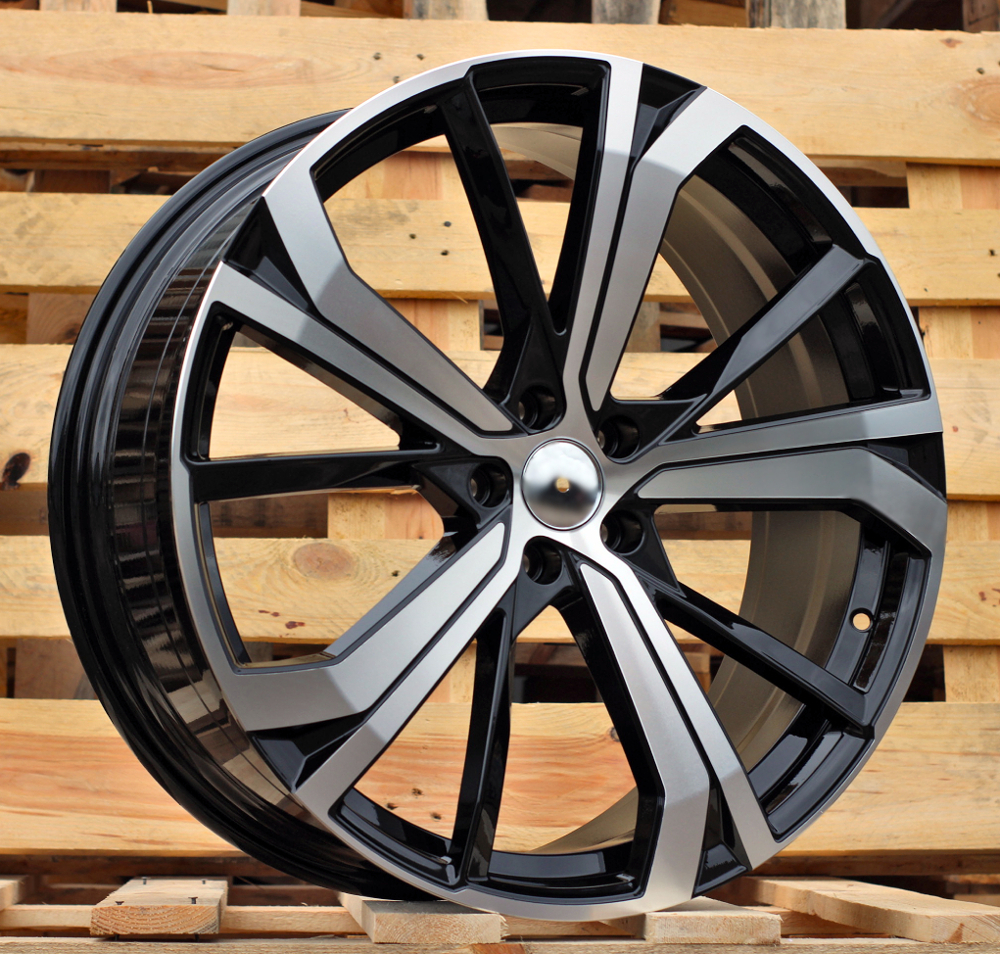 R21x8.5  5X108  ET  49.5  63.4  SF503  Black Polished (MB)  For VOLVO  (Z5)  (HYBRID FORGED)