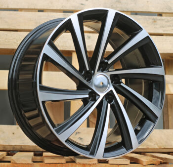 R18x8  5X112  ET  45  57.1  D2403  Black Polished (MB)  For SKODA  (Z4+Z2)  (New Model)