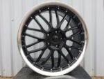 R19x8  5X114.3  ET  45  73.1  A1099  Grey Polished Matt (MGM)  For RACIN  (K6)  (Rear+Front Style BBS (AKC 90 Eur))