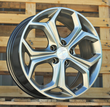 R17x7  5X108  ET  50  63.4  BK675  Hyper Black (HB)  For FORD  (R)