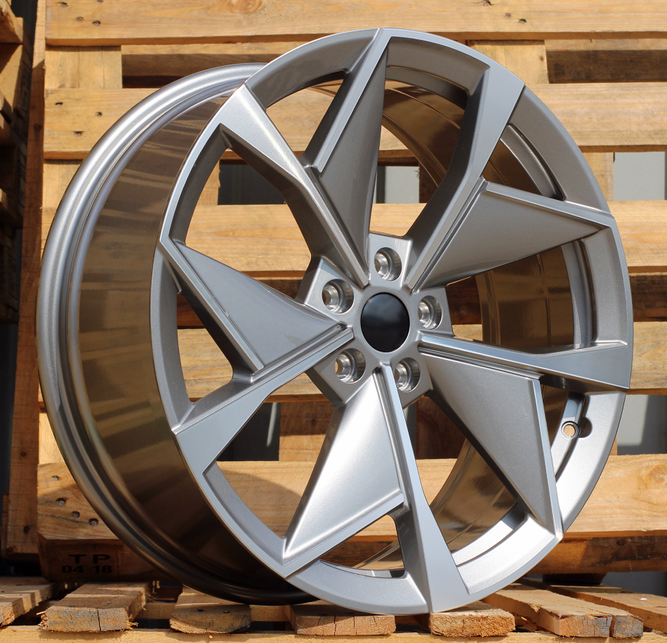 R19x8  5X112  ET  45  57.1  I5638  Grey Polished (MG)  For SKODA  (Z5)  ((AKC 110 Eur))