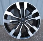 R20x9  5X112  ET  33  66.6  B5333  (A5590)  Black Polished+Powder Coating (MBPC)  For VW  (K7+P)  (TOUAREG)