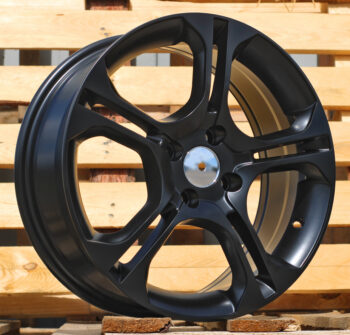 R16x6.5  4X100  ET  37  60.1  BK875  Black Half Matt (BLHM)  For RENAU  (L1)
