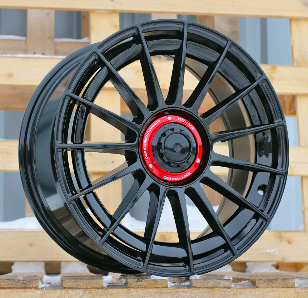 R19x8.5  10X108/114.3  ET  40  67.1  FBX298  Black (BL)  For RACIN  (M)  (HYBRID FORGED Style OZ)