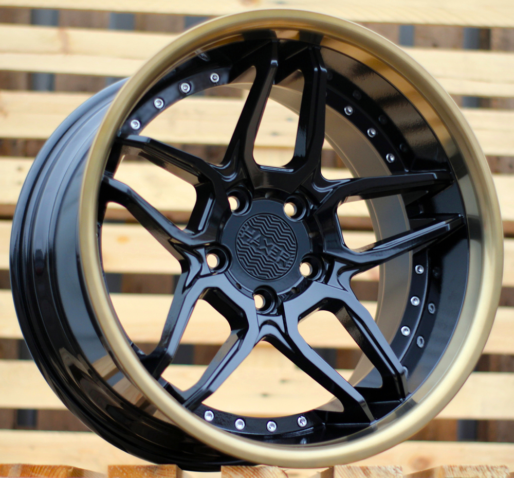 R18x10  5X120  ET  15  74.1  SSA01  (HX030)  Black (BL)  For HAXER  (Rear+Front)
