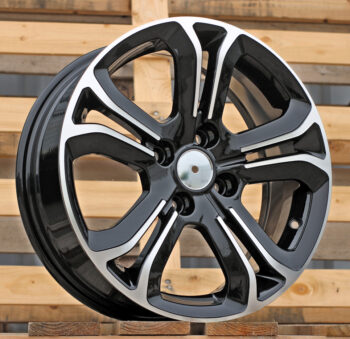 R16x6  4X108  ET  22  65.1  A5108  Black Polished (MB)  For CITRO  (P)