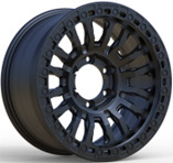 R17x8.5  5X127  ET  M6  78.1  FBX462  Black Half Matt (BLHM)  For 4X4