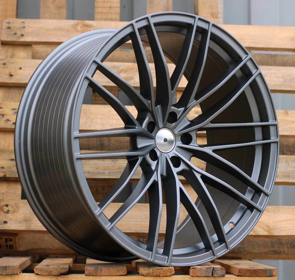R23x10  5X112  ET  15  66.5  F1995  (IN417)  Gun Metal Half Matt (GMHM)  For AUD  (Z5)  (ABT Style)