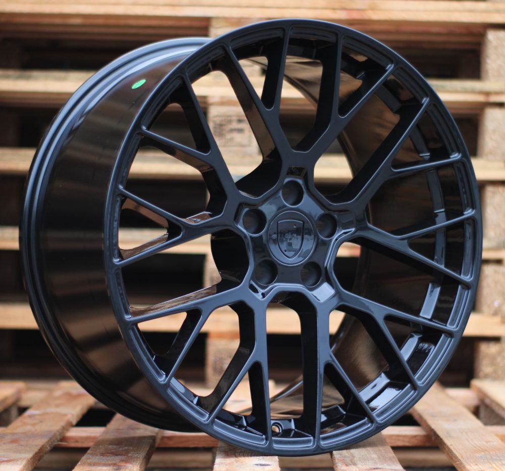 R20x9  5X112  ET  26  66.5  BK998  Black (BL)  For PORCH  (P)  (Rear+Front)