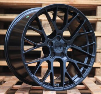 R20x10  5X112  ET  19  66.5  BK998  Black (BL)  For PORCH  (P)  (Rear+Front)