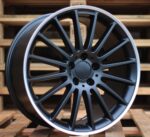 R19x8  5X112  ET  45  66.6  A1020  Black Polished Half Matt (MBHM)  For MER  (K3)