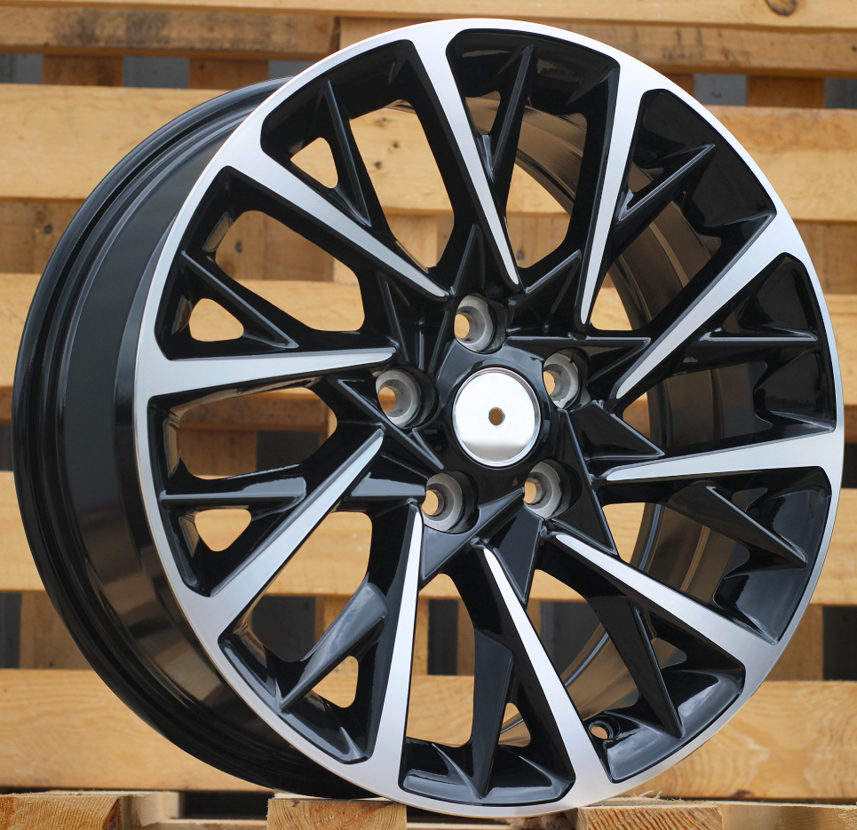 R18x7.5  5X114.3  ET  45  67.1  I0241  Black Polished (MB)  For HYUND  (K7)  (New Hyundai)
