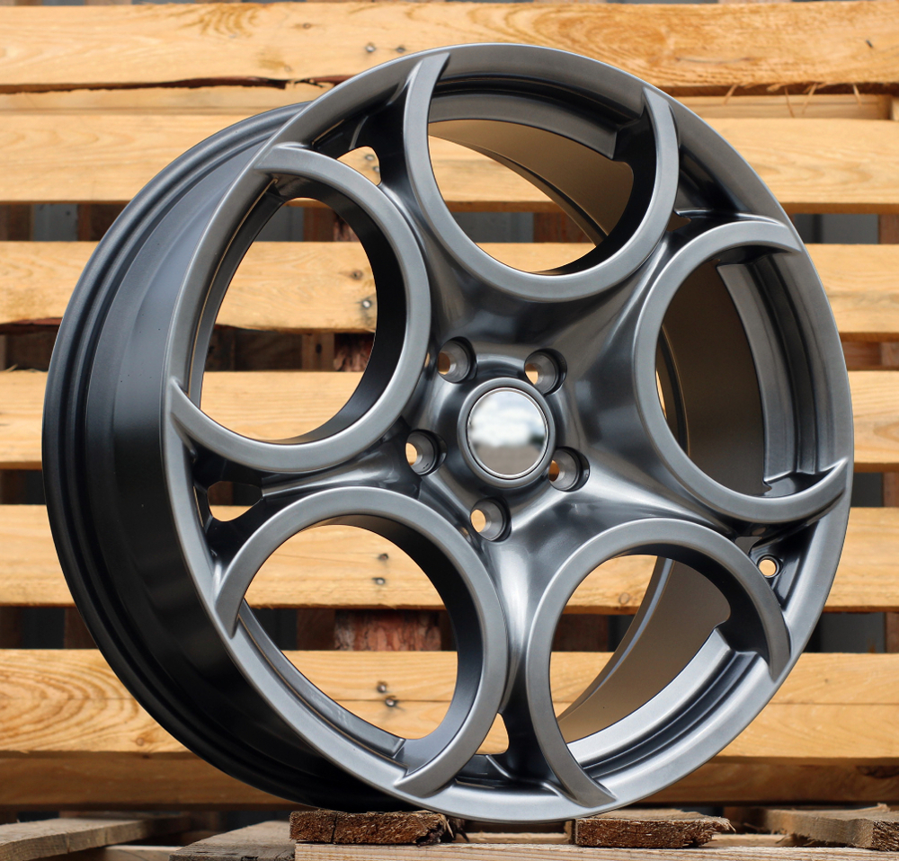 R18x7.5  5X110  ET  41  65.1  L1432  Hyper Black (HB)  For ALFA  (R)