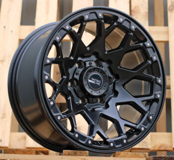 R17x9  6X139.7  ET  M6  87.1  B1108  Black Half Matt (BLHM)  For 4X4  (R)