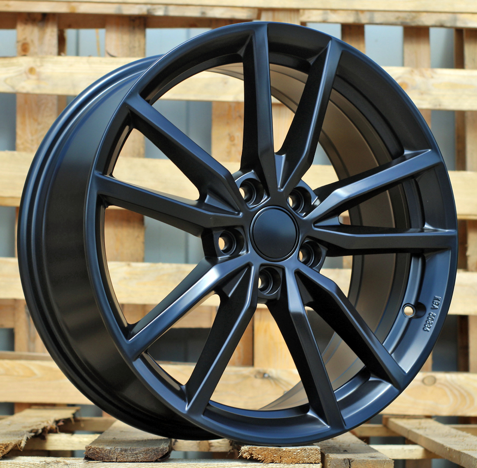 R18x7.5  5X112  ET  51  57.1  BK864  (BYD2053)  Black Half Matt (BLHM)  For VW  (Z1)