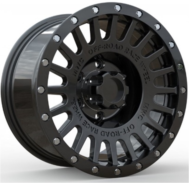 R16x8  6X139.7  ET  0  110.1  Q1293  Black Polished Matt (MBM)  For 4X4  (P)
