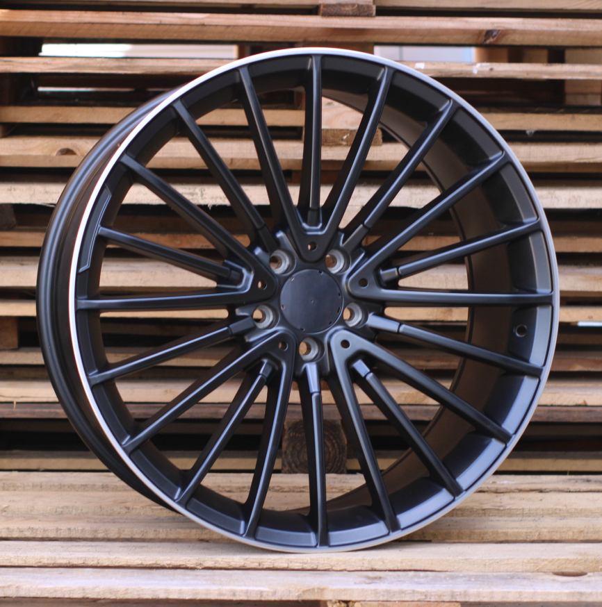 R21x10  5X112  ET  40  66.6  MR532  (IN0235)  Black Matt+Polished Lip (BMPL)  For MER  (K3)  ((AKC 150 Eur))