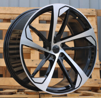 R17x7.5  5X112  ET  36  66.5  XE139  (BK5366)  Black Polished (MB)  For AUD  (P)