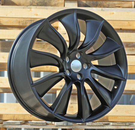 R21x9.5 5X114.3 ET 50 66.1 BY259 Black Half Matt (BLHM) For INFINITI (Z1)