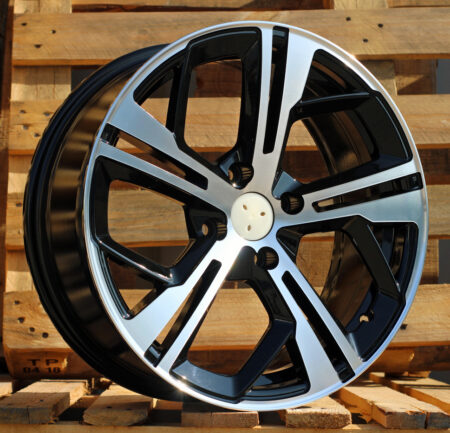R17x7  4X108  ET  25  65.1  Y1206  Black Polished (MB)  For PEUG  (K2)