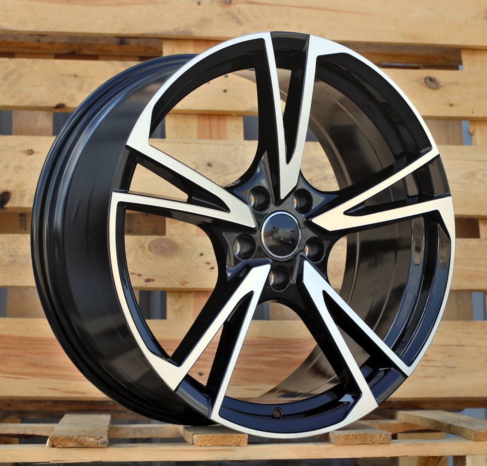 R18x8  5X112  ET  39  66.5  I5642  Black Polished (MB)  For AUD  (K8)