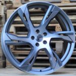R19x8  5X108  ET  45  67.1  B1175  (FE118)  Grey Polished+Powder Coating (MGPC)  For VOLVO  (K4)