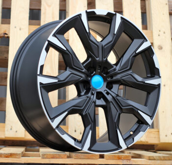 R20x10  5X112  ET  46  66.6  3S1349  Black Polished Half Matt (MBHM)  For BMW  (M)  (HYBRID FORGED New 5 Series VIII / i5 (G60/G61/G68) Rear+Front)