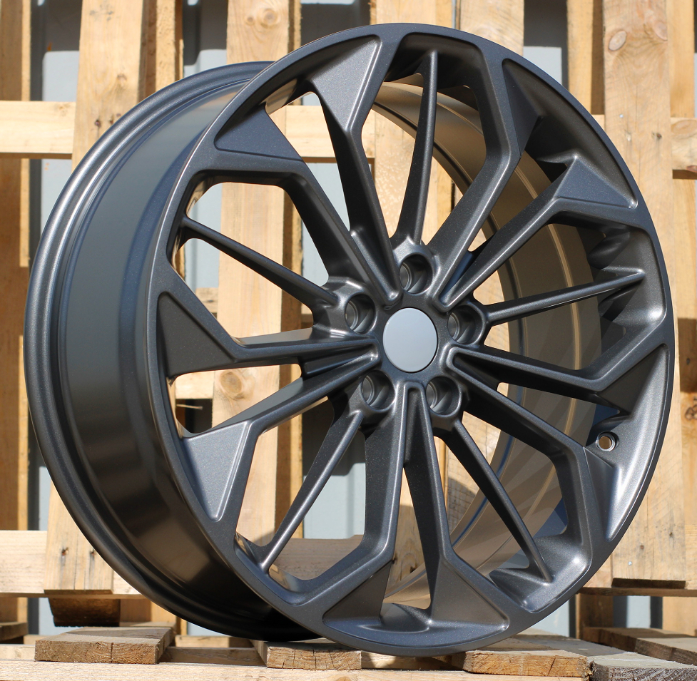 R18x8  5X108  ET  45  63.4  FE187  (IN5608)  Gun Metal Half Matt (GMHM)  For FORD  (A)