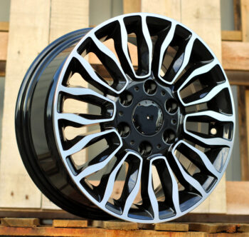 R16x7  6X130  ET  50  84.1  B2419  Black Polished (MB)  For MER  (Z2)