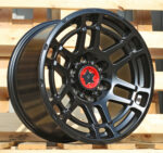 R17x9  6X139.7  ET  0  106.1  B1745  Satin Black (SB)  For 4X4  (K3)