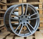R21x9.5  5X130  ET  50  71.6  B1378  Grey Polished (MG)  For PORCH  (K3)  (Front+Rear)