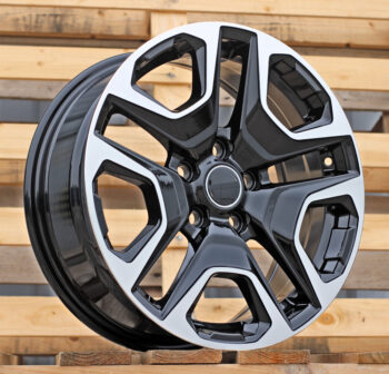 R17x7  5X114.3  ET  35  60.1  A5567  (BYD1879)  Black Polished (MB)  For TOYOT  (Z2)  (RAV 4)