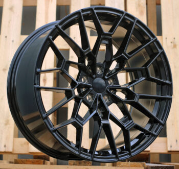 R20x8.5  5X112  ET  26  66.6  I0384  (FBX251)  Black (BL)  For BMW  (K7)  (HYBRID FORGED Rear+Front)