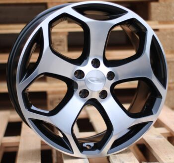 R16x6.5  5X108  ET  50  63.4  BK871  Black Polished (MB)  For FORD  (R)