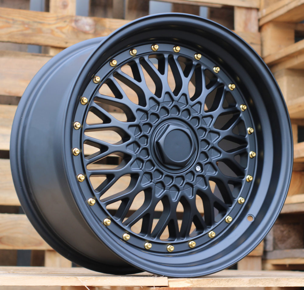 R18x9.5  10X112/120  ET  20  74.1  BY479  (XF135)  Black Matt (BM)  For RACIN  (K4)  ((AKC 90 Eur) BBS Style)
