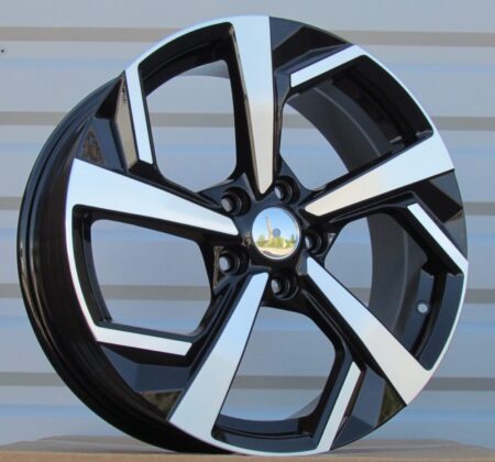 R18x7 5X114.3 ET 40 66.1 FE174 Black Polished (MB) For NISS (K7+Z5)
