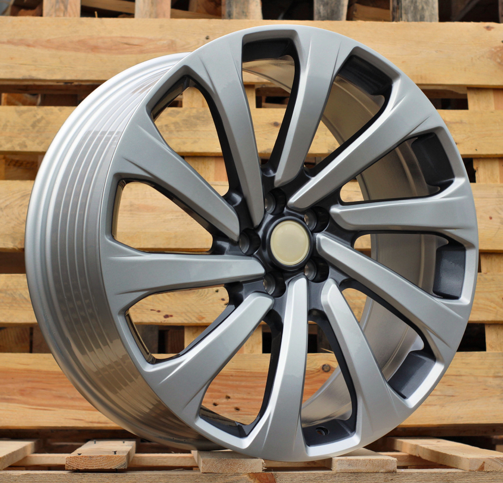 R22x9.5  5X120  ET  45  72.6  FBX191  Gun Metal (GM)  For LAND  (Z5)  (HYBRID FORGED)