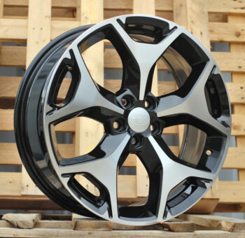 R18x7  5X100  ET  48  56.1  BY164  Black Polished (MB)  For SUBAR  (P+Z2)