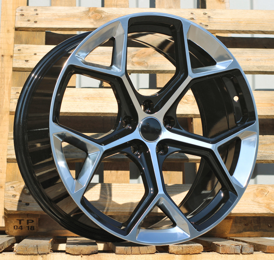 R19x8.5  5X112  ET  27  66.5  I5598  Silver+Black (SIBL)  For AUD  (Z5)
