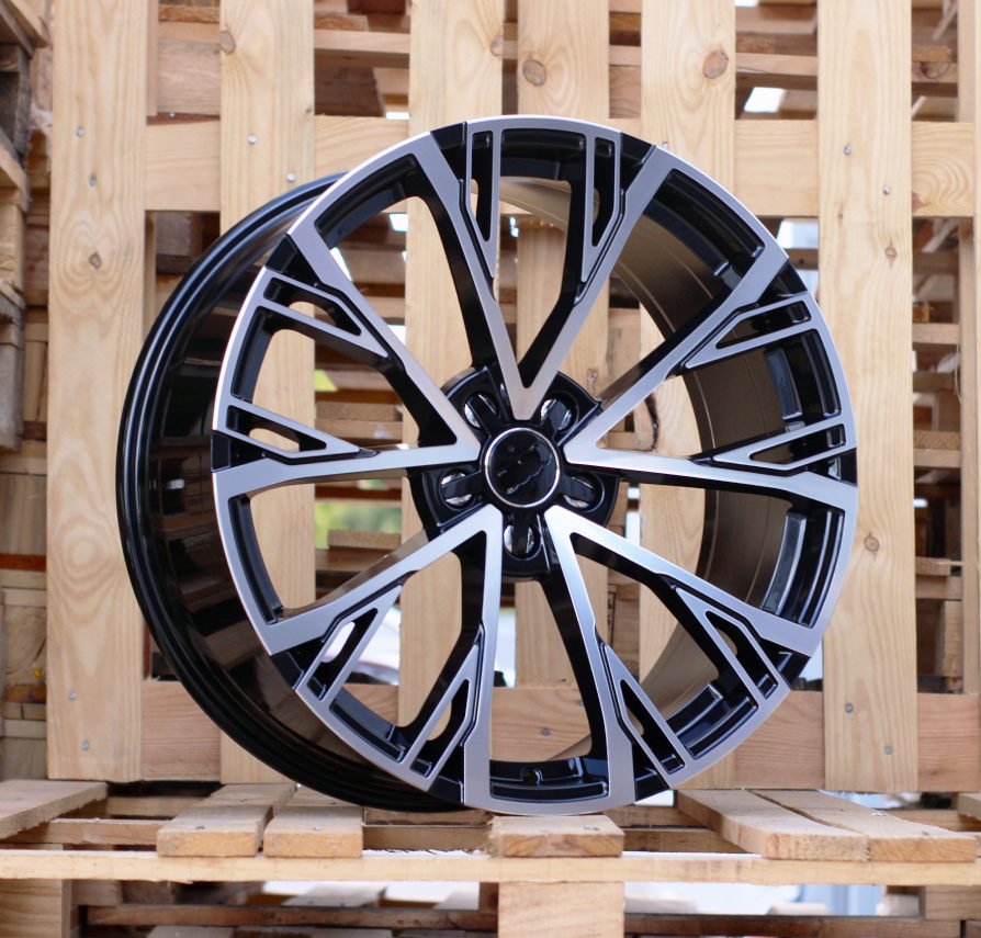 R19x8.5  5X112  ET  40  66.5  I5170  Black Polished (MB)  For AUD  (P1)  (New Model)