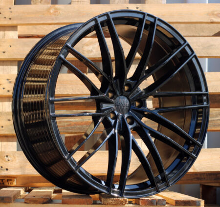 R20x9  5X112  ET  30  66.5  F1995  (YF0417)  Black (BL)  For AUD  (K8)  (HYBRID FORGED ABT Style)
