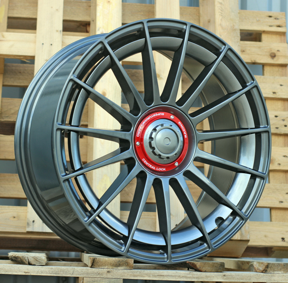 R19x8.5  5X112  ET  35  66.5  FBX298  Gun Metal (GM)  For RACIN  (Z7+Z5)  (HYBRID FORGED Style OZ)