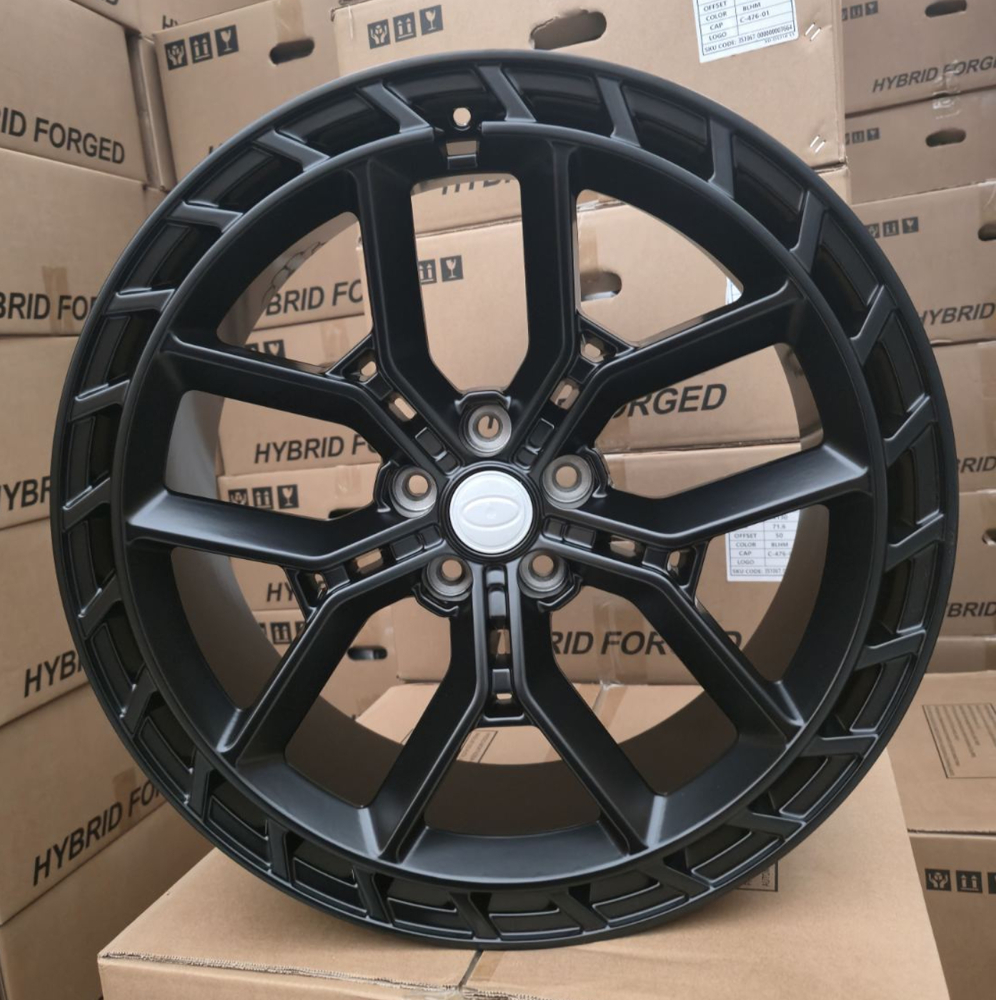 R22x10  5X120  ET  38  72.6  I5589  Black Half Matt (BLHM)  For LAND  (Z6)