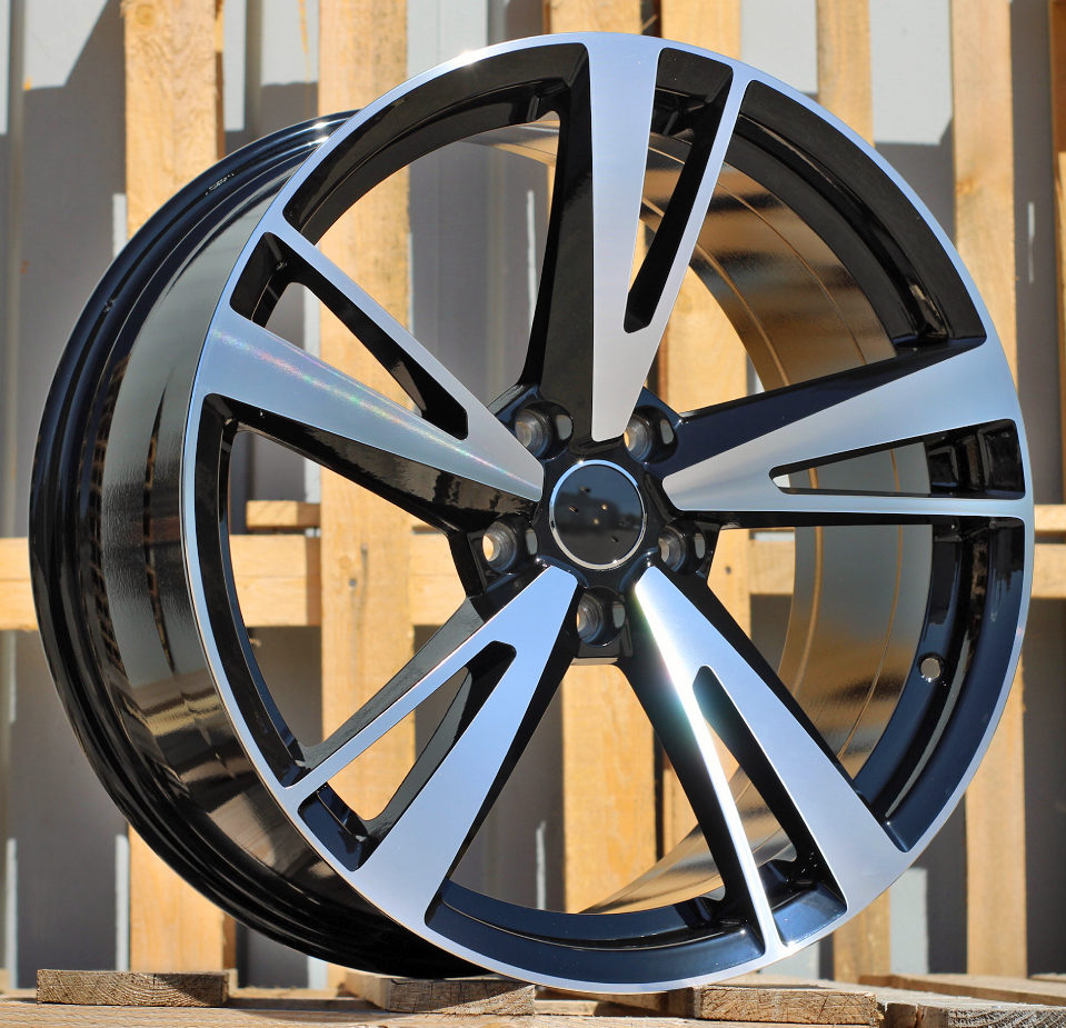 R19x8.5  5X112  ET  40  66.5  I5553  Black Polished (MB)  For AUD  (K7+P2)