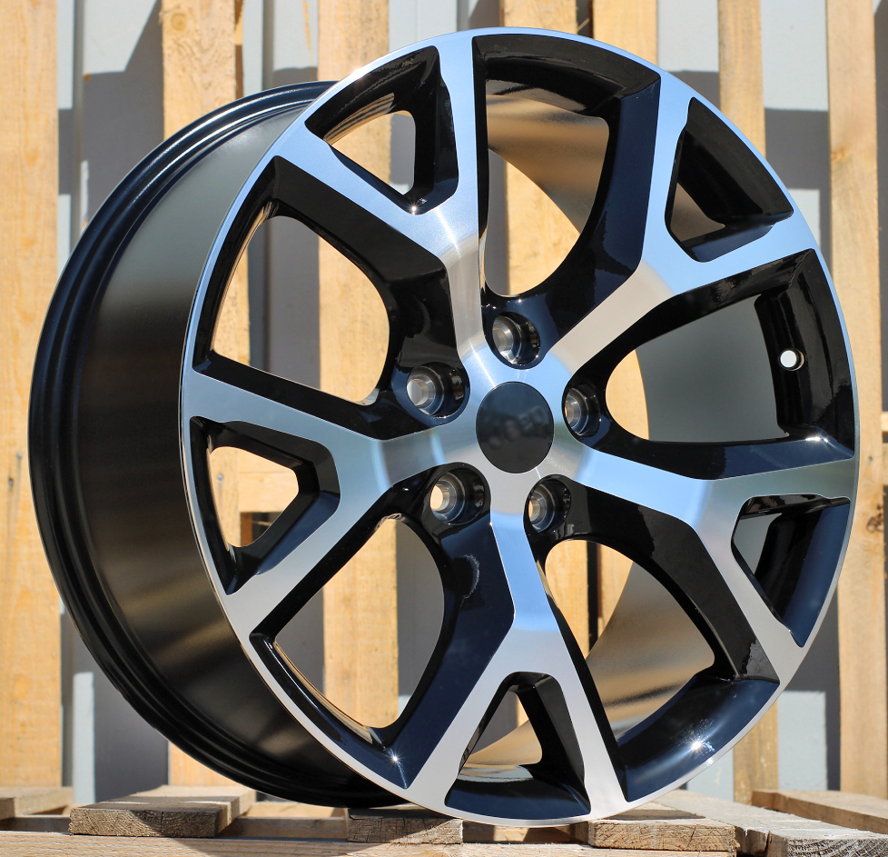 R20x9  5X127  ET  45  71.6  XE239  Black Polished (MB)  For JEEP  (P1)