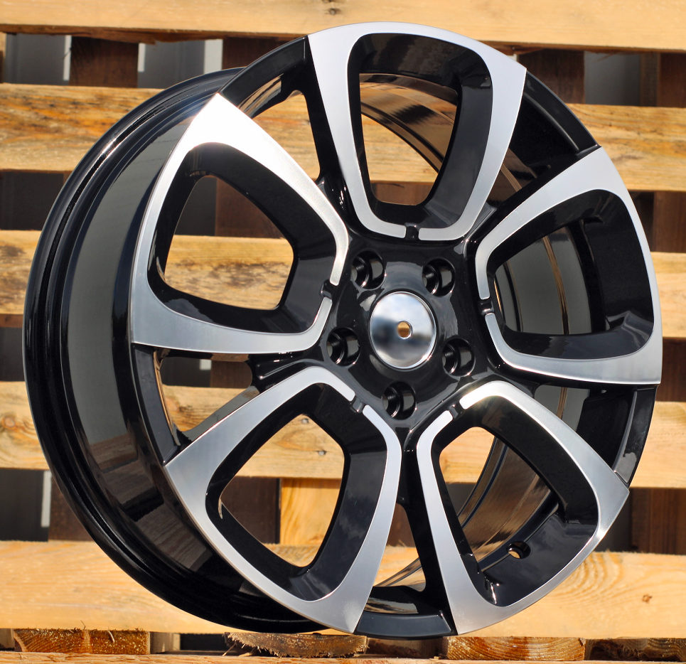 R17x7  4X108  ET  25  65.1  B5850  Black Polished (MB)  For CITRO  (D3)