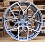 R20x9.5  5X112  ET  37  66.6  B1383  Grey Polished+Powder Coating (MGPC)  For BMW  (P)  (Rear+Front)