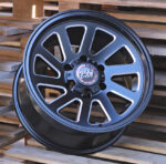 R17x9  6X139.7  ET  0  110.1  B1429  Black Matt (BM)  For 4X4  (K3)  (Black Matt+Milling)